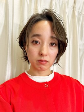 ハピネス 王寺店(Happiness) 前髪なしふんわり丸みショート　奈良20代30代40代