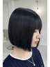 【乾かすだけで決まる艶髪】縮毛矯正＋似合わせカット