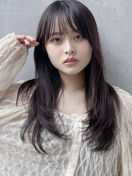 ソラ 広尾店(SORA) インレイヤーでさりげ可愛いロング