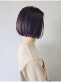 30代40代50代おすすめ　シンプルなちゅらるボブ