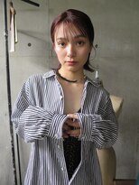 ヘアー アイス 御器所本店(HAIR ICI) 20代30代大人可愛い艶感切りっぱなしショート