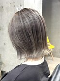 バレイヤージュ/船橋/くすみベージュ/細めハイライト