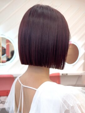 ロンドヴァリー 渋谷店(Lond vallee) 美髪縮毛矯正×ワインレッド