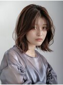 ふんわり”ニュアンスボブパーマ”20代30代