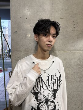 ヘアーデザイン アルエ(HAIR×design ARUE) 【RIKI】フェザーセンター