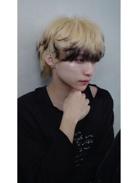 スウェル(SWELL) ショート　ウルフ　韓国　エンド　カラー