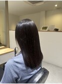 くびれヘア/アプリコットオレンジ/ハイライトカラー/蟹江
