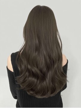 ノイ(noi) オリーブ/グレージュ/オリーブグレージュ/韓国/ロングヘア