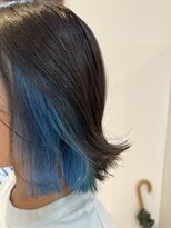 ヨンマルゴ(405) 水色インナーカラー