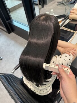 ミッシュバイアーバン(misch by urban.) 黒髪/髪質改善トリートメント/透明感カラー