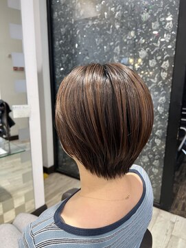 フィラージュ サロンドウィズ(filage SALON DE WITH) ショートボブ/40代50代/白髪染め/船橋/船橋大神宮下/京成船橋