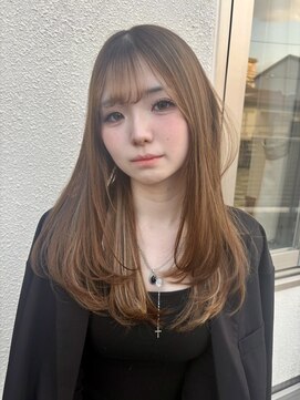 【草加/ヘアークリアー】シースルーレイヤーカットカット