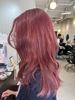 ラック 津田沼(LUCK)&nbsp;ピンク/津田沼/韓国/ボブ/ケアブリーチ/似合わせカット