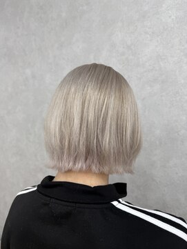 アン ブリーチ 大宮駅東口店(UN BLEACH) ブリーチ2回ホワイトベージュカラー♪