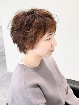 ストフ(stof) ショートパーマ/デジタルパーマ/酸性パーマ/オン眉ショート