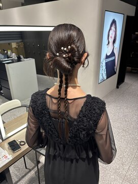 サヴォア(Savoir) お呼ばれヘア◎リボンカチモリ