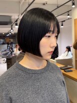 アカラ(acala)&nbsp;黒髪ボブ【20代30代40代/イルミナカラー/縮毛矯正/髪質改善】
