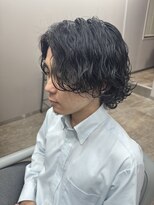 レーヴバイリコ 三軒茶屋(Reve by liko)&nbsp;波巻きスパイラルパーマ/サーフカール/ミディアムウルフ