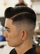 ザチョップショップ キチジョウジ(THE CHOP SHOP KICHIJOJI) サイドパートスキンフェードカットシェービング吉祥寺理容室