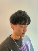 癖を生かしたメンズスタイル/マッシュ