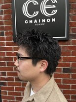 シェノン オム 梅田(CHAINON HOMME) ニュアンスパーマ/シャドウパーマ/フェザーパーマ/men's/メンズ