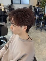 Musee 竹ノ塚 for men‘s メンズ/パーマ/カット/ブリーチ/ハイライト フェザーパーマ×カラー