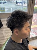 ベリーショートツイストパーマ