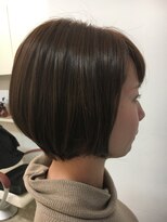 イザワ ヘアメイクサロン(izawa) 春の軽やかショートボブ