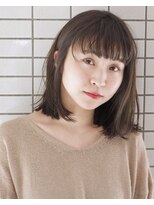 テーラ(tela)&nbsp;【tela】チャコールグレージュ・シンプルボブ【溝の口】