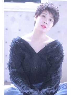 カシュカシュ(cache cache) cache★大人のベリーショートシャープスタイル★