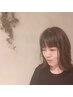 縮毛矯正のみ ￥13000