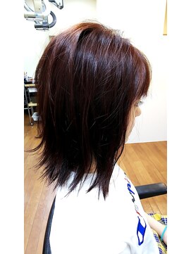 サンクスヘアー(Thanks hair) [サンクス ヘアー]  レッド＆ブラウン