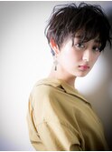 モード＆クール!黒髪小顔マニッシュショートw北浦和20代30代40代