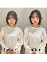 フォト 新宿(foto)&nbsp;大人ガーリー/チョコレート/モード/インナーカラー/新宿西武新宿