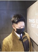 アップバング　フェードカット　ビジネス　20代30代【札幌】