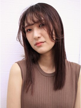 グラスペディア(graspedia) 顔周りレイヤーセミロング