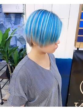 トーク 伊丹本店(TAL'KE) TAL'KE/ホワイトシルバー×ターコイズブルー_990