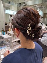 フォルテ 横浜店(FORTE)&nbsp;モテ髪ヘアカタログ、外ハネボブ、ペールベージュ、髪質改善