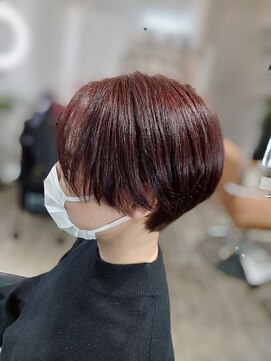 ツムグ 代官山 中目黒(TUMUGU) 透明感ショート30代40代50代大人かわいいヘアショコラアッシュ