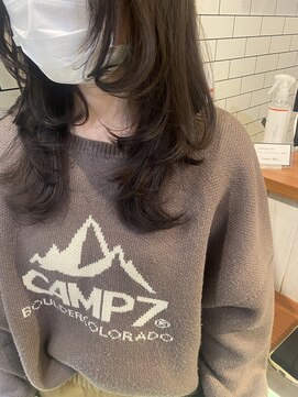 オーブ ヘアー リリー 博多2号店(AUBE HAIR lily) ロング×ウルフカット