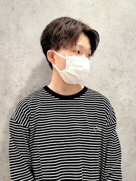 ヘアガーデン オフ(hair garden off) ナチュラルセンターパート