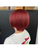 #レッドカラー#艶髪#髪質改善トリートメント