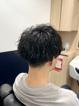 リバティシェアバーバー 銀座(LIBERTY SHARE BARBER) マッシュパーマ/ツイストスパイラル