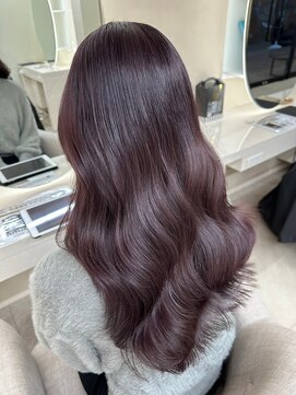 ドロシー 郡山桑野店(Dorothy) イメチェンハッシュカットフルバング似合わせレッドブラウン