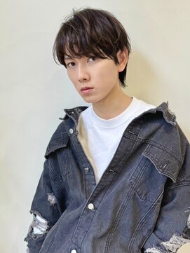 エムスラッシュ アヴェダ 自由が丘(M.SLASH AVEDA) くせ毛風/束感/ショートマッシュ/ダークアッシュ/自由が丘