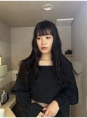 透明感カラー