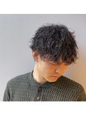 メンズヘア 波巻きパーマ EARTH金山店
