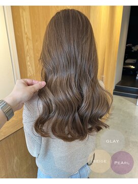 トリート 西船橋店(TREAT) くすみベージュ×韓国ヘア