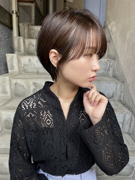 ジョルフ サロン オリジナル(JOLF salon original) 【JOLF 塩川祐輝男】暗髪ハンサムショート