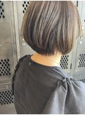 癖毛まとまりショートボブ大人可愛いミニボブ20代30代40代